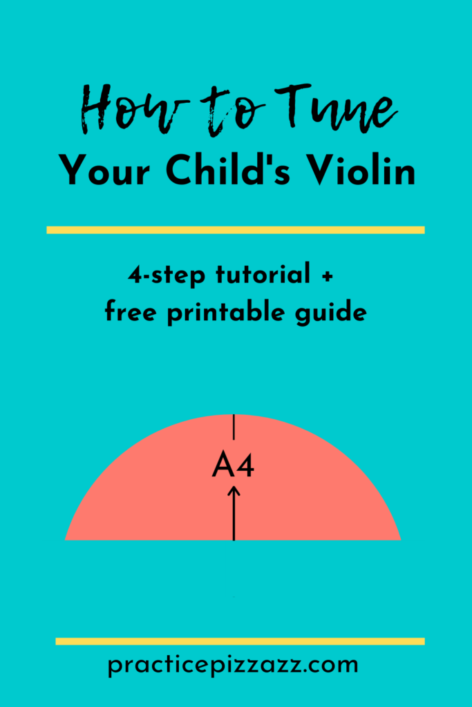 How to tune a violin