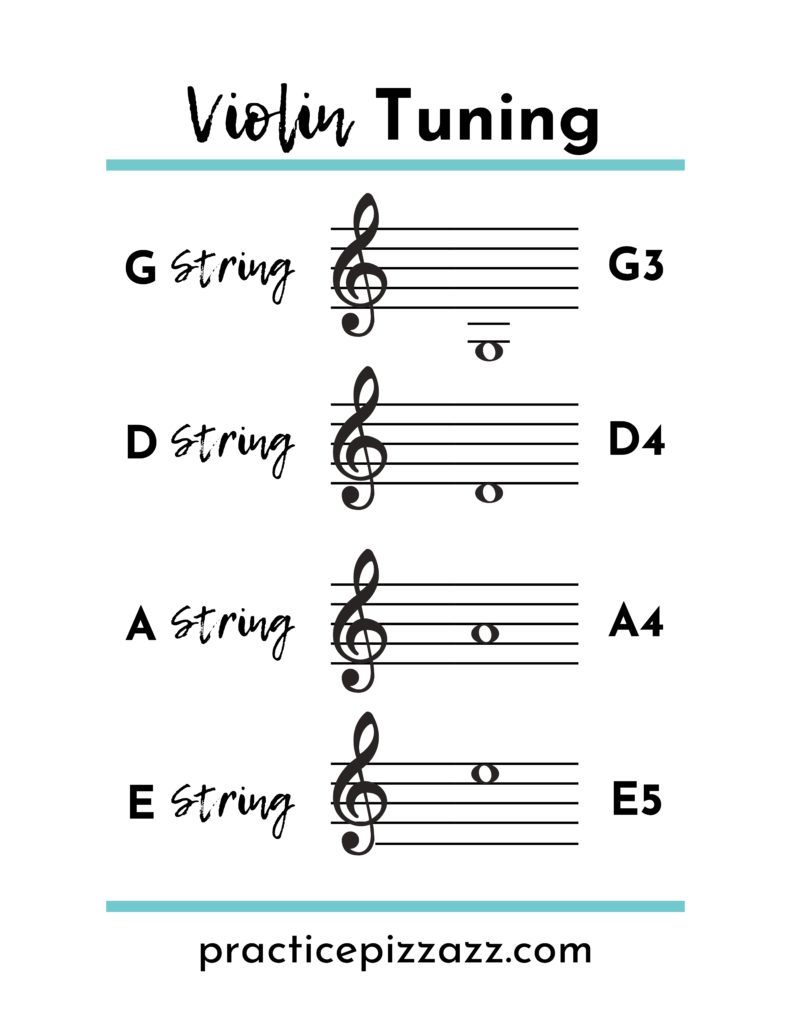 violin tuning